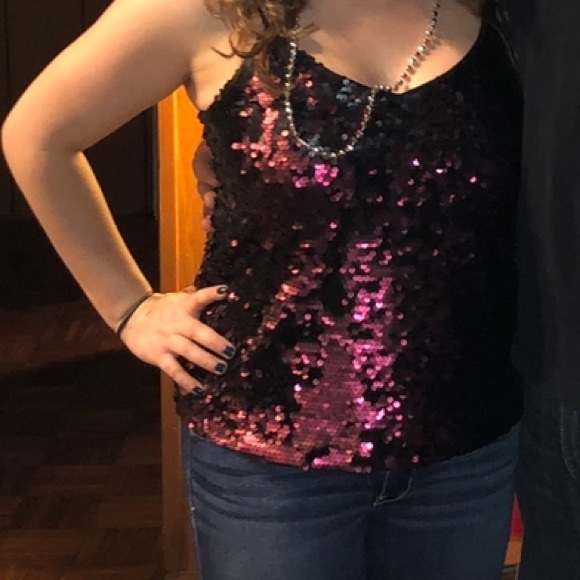 1.state sequined cami - Picture 3 of 4